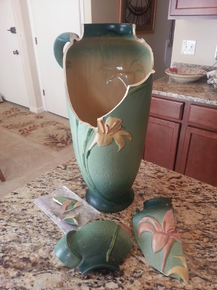 Vase before